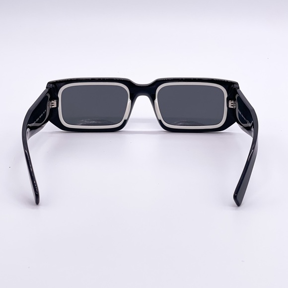 NEW PR06YS 09Q5S0 PRADA UNISEX SUNGLASSES PRADA SPR 06Y BLACK EYEWEAR PR 06YS - Picture 10 of 13